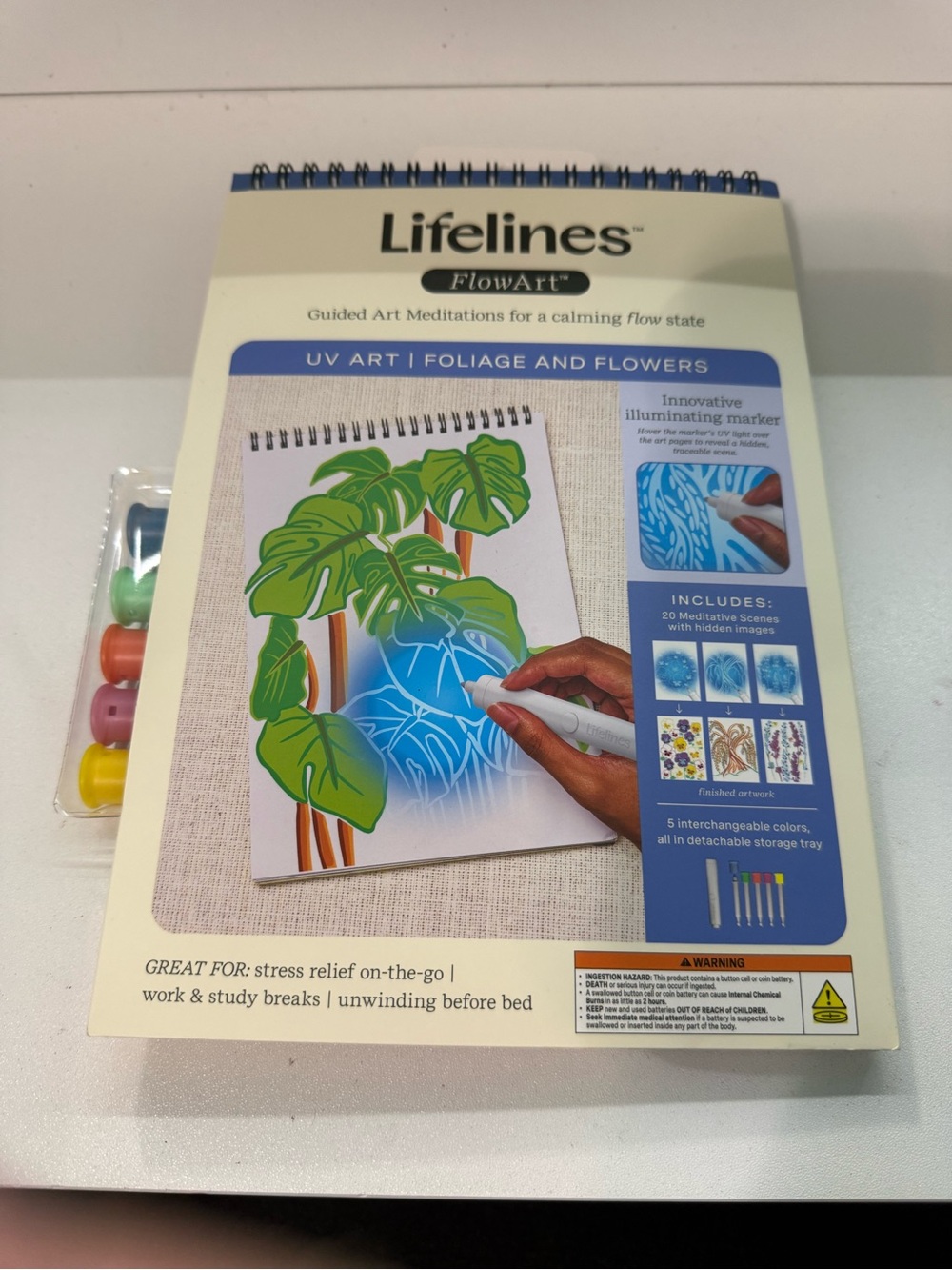 FlowArt UV Art Kit - Blue & Green